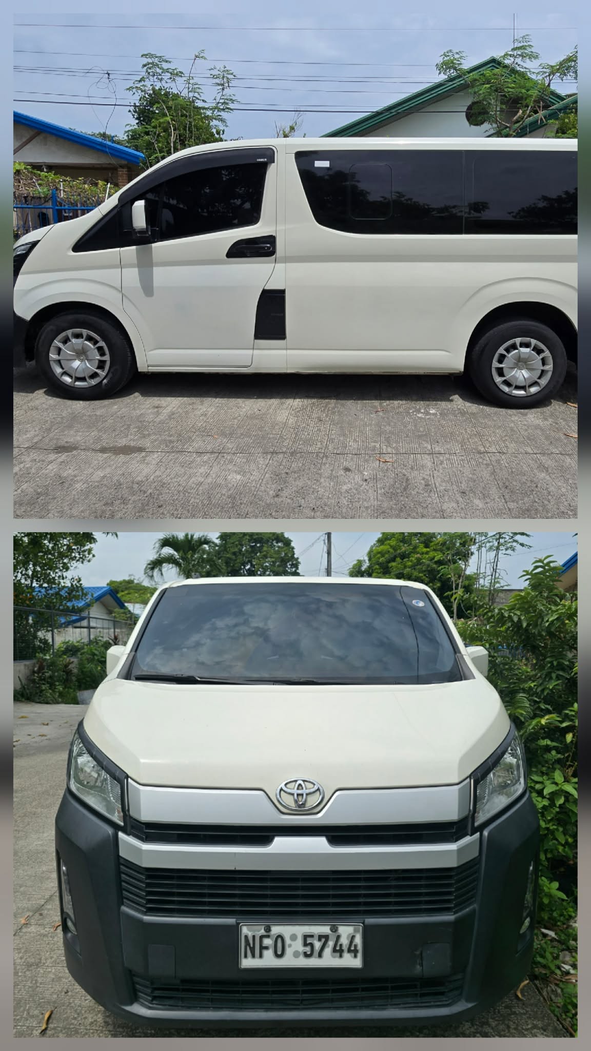 White passenger vans — actual RMP vehicle photograph