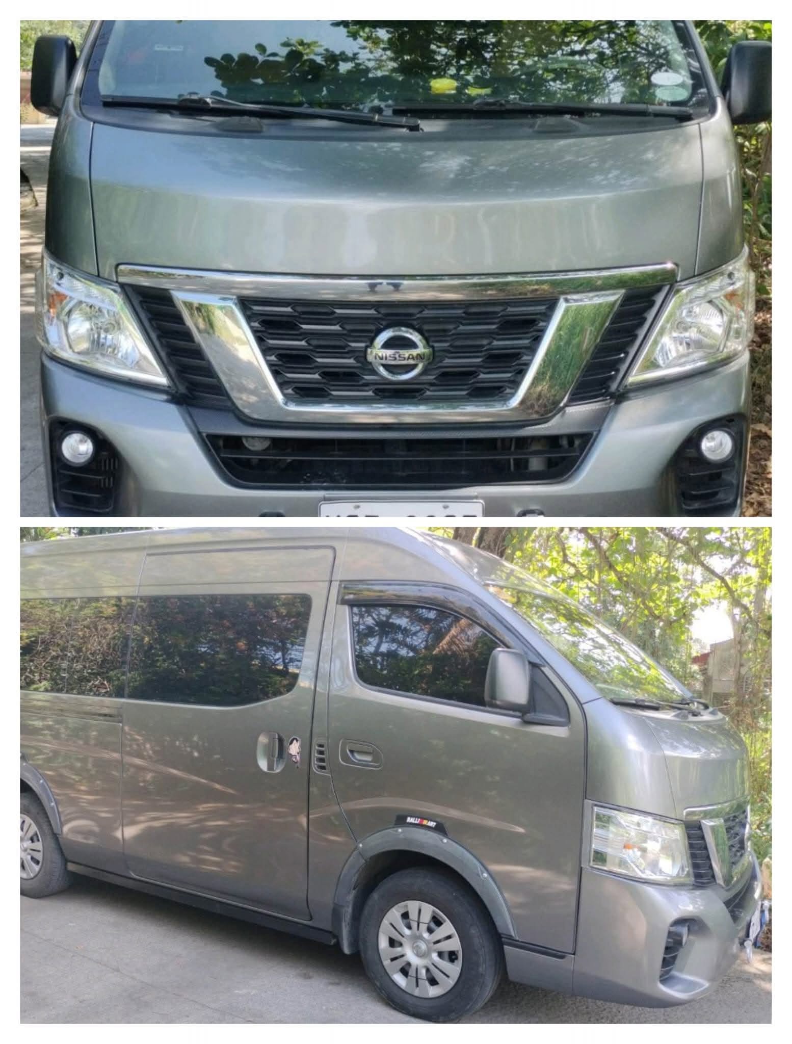 Silver / gray passenger vans — actual RMP vehicle photograph