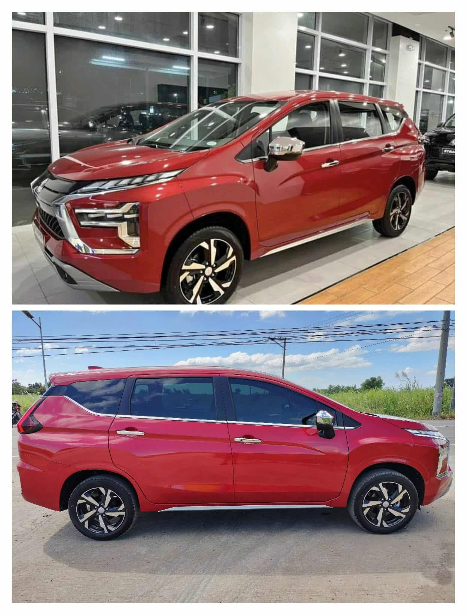 Mitsubishi Xpander — Red — actual RMP vehicle photograph