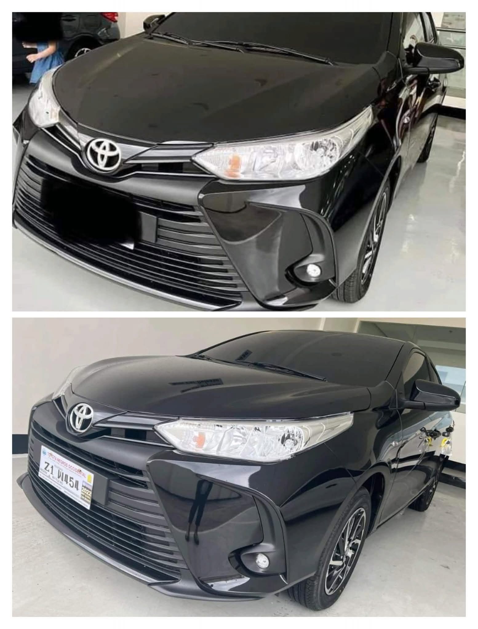 Toyota Vios — Black — actual RMP vehicle photograph